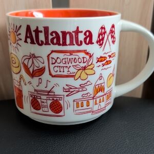 Starbucks Atlanta Been There Series 14 oz. Mug NWOT RETIRED